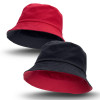 Reversible Bucket Hats Red